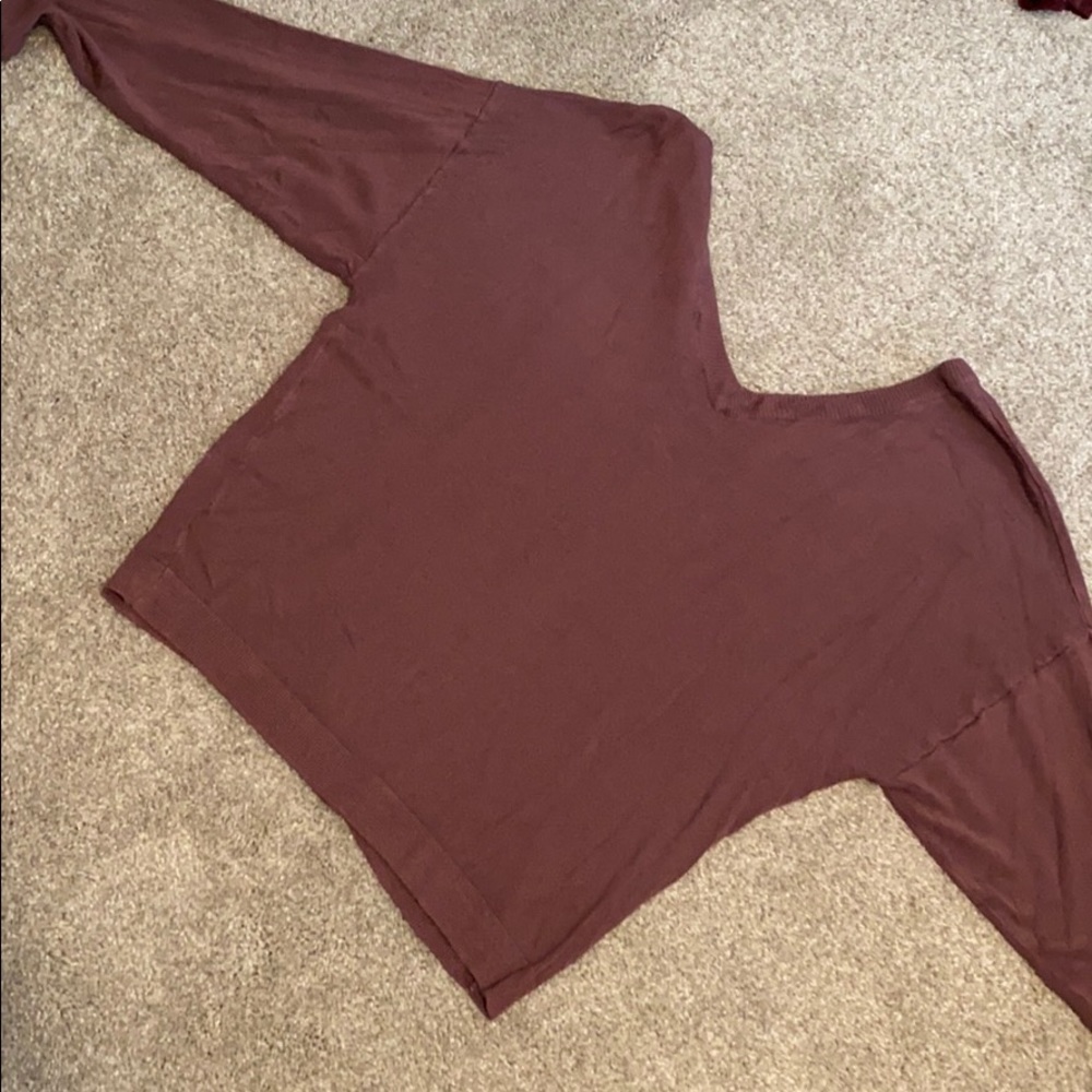 Express Double V Dolman Sweater - Picture 5 of 6